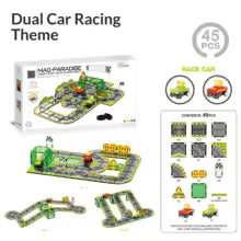 New Magnetic Building Blocks, Strong Magnetic Electric Rail Vehicle Planning, Urban Traffic Structures, Colored Window Series, Magnetic