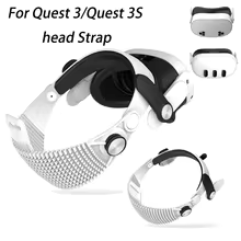 Lightweight Breathable Headband for Meta Quest 3S, Adjustable Replacement Headband, Meta Quest 3, Quest 3S VR Accessories