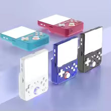 D2RC is an open-source retro mini gaming console with a portable, lightweight design and 64GB storage slots, perfect for gaming on the go.