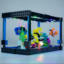 For the Creator LED Light Set 3-in-1 31122 No Glass Fish Tank Building DIY Toys Blocks Bricks Lighting Kit Only Model Not Included 5.0 1 Review ౹  3 Sold From: EASYLITE Official St... (4.8 | 5000+ Sold)