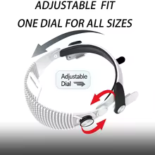 Lightweight Breathable Headband for Meta Quest 3S, Adjustable Replacement Headband, Meta Quest 3, Quest 3S VR Accessories