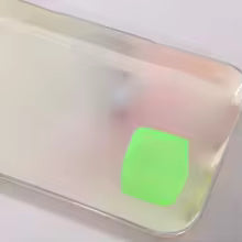 Soft Maltose Cube Clear Ice Block Squeeze Ball Slow Return Stress Relief Anxiety Reducer Toy
