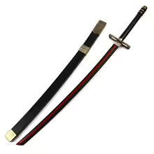 103cm Cosplay Seraph of The End Ferid Guren Ichinose Weapons Japanese Samurai Wooden Sword Costume Party Anime Expo Show Accessories
