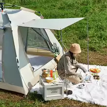 Outdoor travel camping tent, automatic quick-opening tent, portable, rainproof, sunproof tent, fishing, hiking, sun shelter.