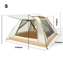 Outdoor travel camping tent, automatic quick-opening tent, portable, rainproof, sunproof tent, fishing, hiking, sun shelter.